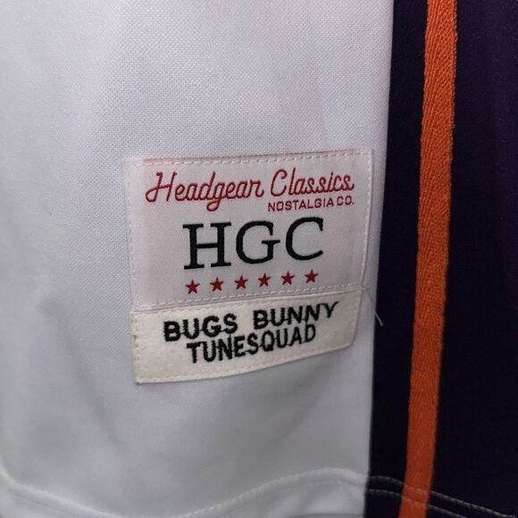 Headgear Classics Space Jam A New legacy bugs Bunny Tunesquad Jersey - Lrg - Picture 3 of 6